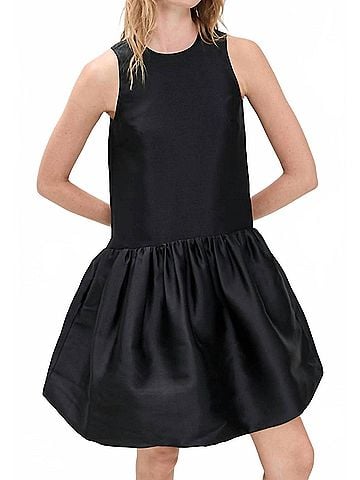 Hunter Bell Windsor Mini Dress in Onyx (view 2)