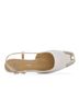 Andrea Multi Color Women's Slingback Square Toe Heels Size 8 - photo 5
