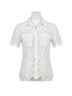 Love Token White Mel Lace Top in White Size XS - photo 1
