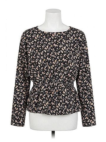 Merlette Reeves Long Sleeve Blouse in Deco Print (view 1)