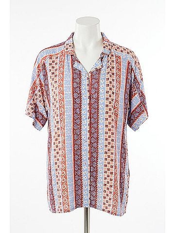 Rip Curl Ventura Viscose Short Sleeve Shirt in Multicolor (view 1)