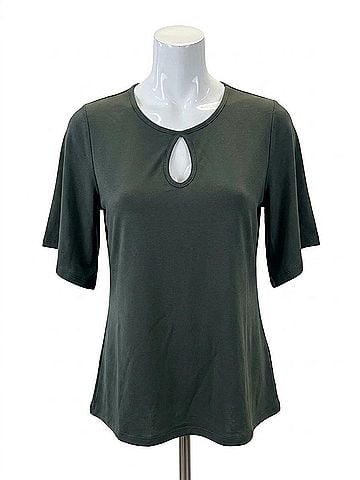 Viereck Women's Hotel Top in Olive (view 1)