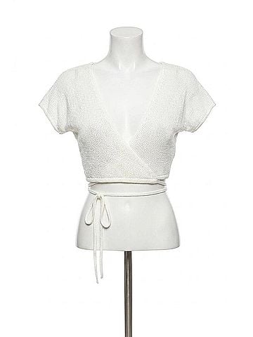 Lusana Jules Top in White (view 1)