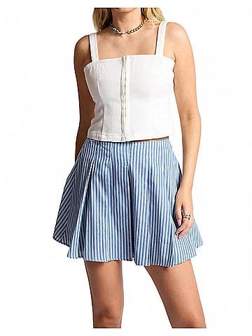 Sage the Label Delilah Top in White (view 2)