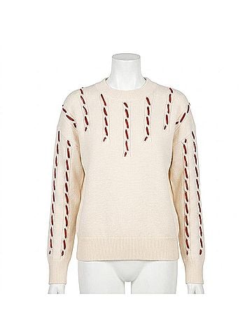 THML Chateau Charm Sweater in Cream (view 1)