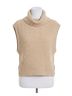 SIMKHAI Brown Maple Knit Top in Oatmeal Size S - photo 1