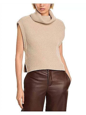 SIMKHAI Maple Knit Top in Oatmeal (view 2)