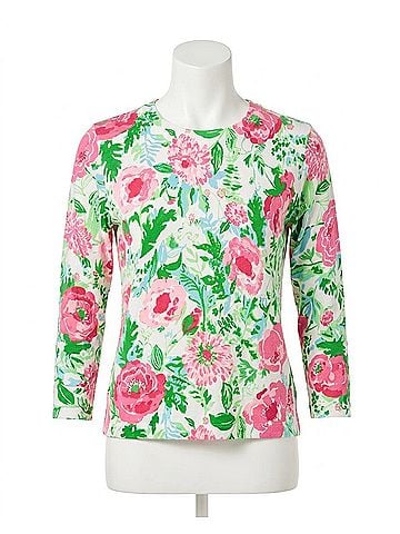 Lilly Pulitzer Tensley Sweater in Multi Poppy Party (view 1)