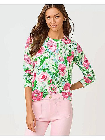 Lilly Pulitzer Tensley Sweater in Multi Poppy Party (view 2)