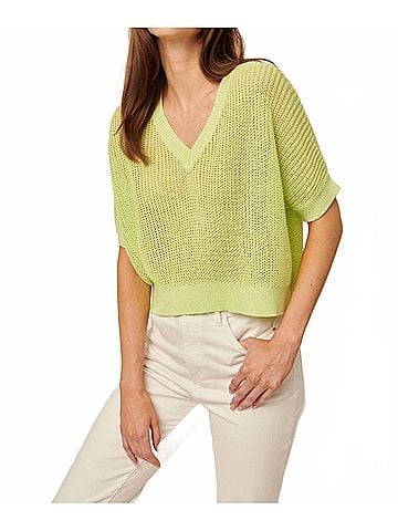 LINE Piper Shirt in Limeade (view 2)