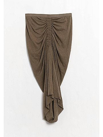 Rick Owens Women's Shrimp Skirt in Fawn (view 2)