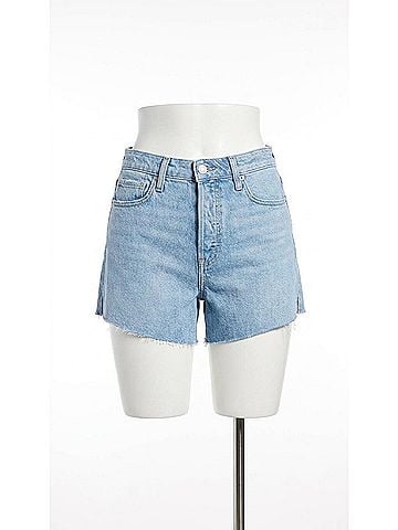 Paige High Rise Noella Cut Off Short in Serine (view 1)