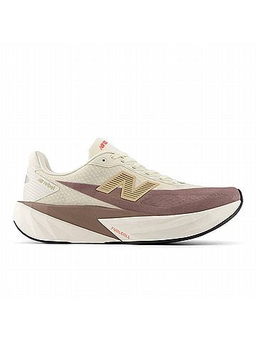 New Balance Women's Fuelcell Rebel V5 Running Shoes in Creme/Taupe (view 1)