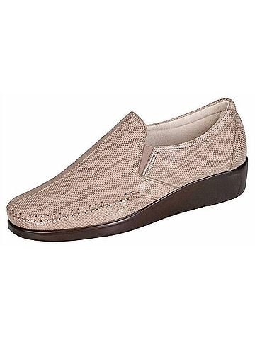 SAS Women's Dream Slip On Loafer in Mushroom Snake (view 2)
