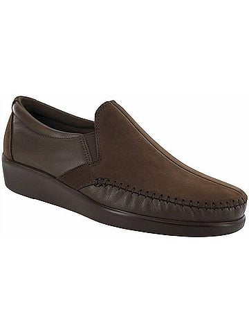 SAS Women's Dream Slip On Loafer in Turf Coffee (view 1)