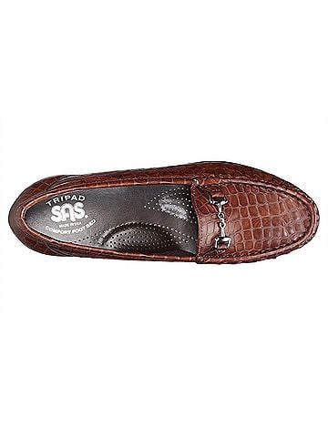 SAS Women's Metro Slip On Loafer in Cognac-D (view 2)