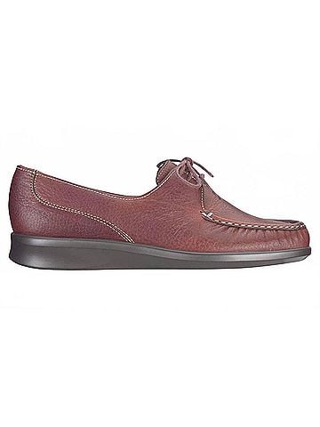SAS Women's Petra Lace Up Loafer in Mulch (view 1)