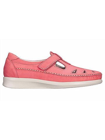 SAS Women's Roamer Slip On Loafer in Coral (view 1)