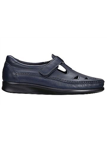 SAS Women's Roamer Slip On Loafer in Navy (view 1)