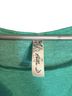 Bella 100% Polyester Green Short Sleeve Blouse Size 1X - photo 2