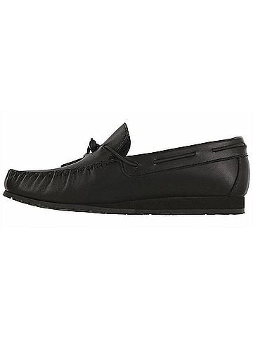 SAS Women's Running Late-X Slip On Loafer in Black (view 2)