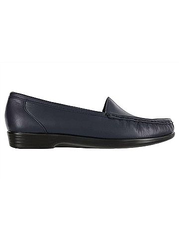 SAS Women's Simplify Slip On Loafer in Navy (view 1)