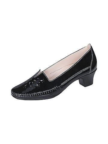SAS Women's Sonyo Slip On Heel in Black (view 2)