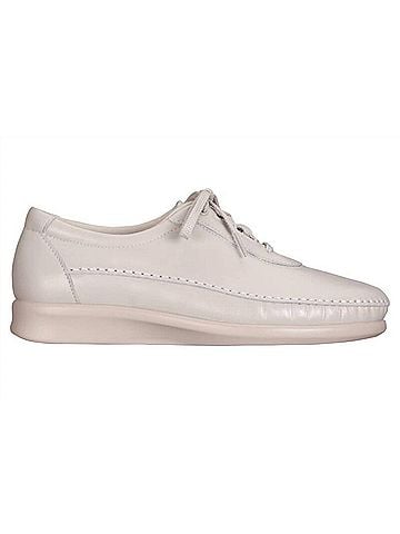 SAS Women's Traveler Athletic Lace Up Shoes in Bone (view 1)