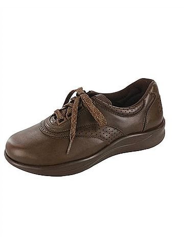SAS Women's Walk Easy Walking Shoe in Coffee (view 2)