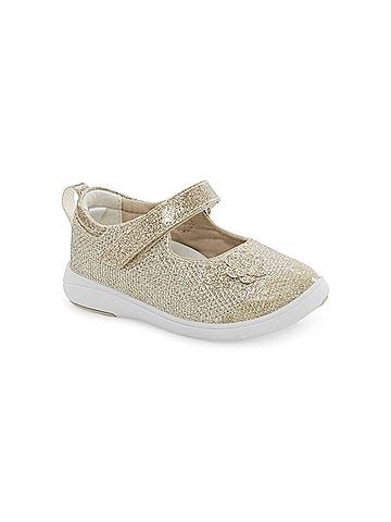 Stride Rite Kids Girls Holly Adapt Mary Jane Shoes in Champagne (view 1)
