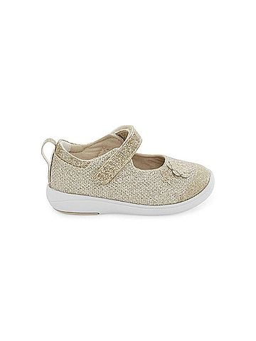 Stride Rite Kids Girls Holly Adapt Mary Jane Shoes in Champagne (view 2)
