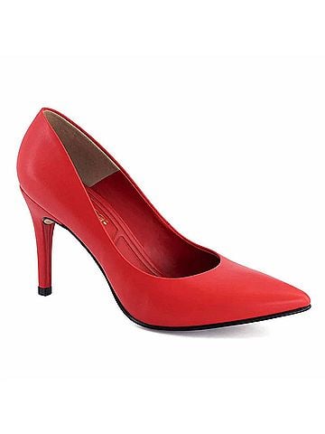 Andrea Women's Pump Heels in Red (view 1)