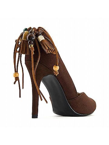 Andrea Women's Heeled Pumps in Brown (view 2)