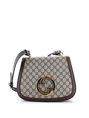 Gucci Blondie NM Top Handle Bag GG Coated Canvas Medium (view 1)