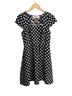 Maeve Polka Dots Black White Cocktail Dress Size 0 - photo 2