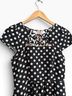 Maeve Polka Dots Black White Cocktail Dress Size 0 - photo 6