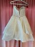 Custom Designed White Cocktail Dress Size XL - photo 5