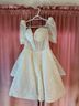 Custom Designed White Cocktail Dress Size XL - photo 7