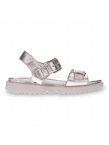 Revere Women's Cyprus Sandal in Silver (view 1)