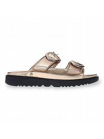 Revere Women's Mermaid Sandal in Gold (view 1)