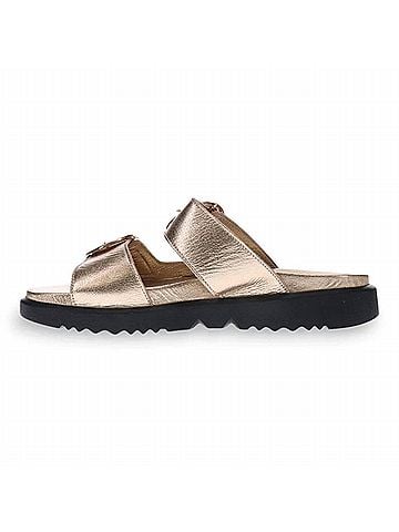 Revere Women's Mermaid Sandal in Gold (view 2)