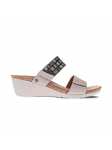 Revere Women's Sorrento Wedge Sandal in Pebble (view 1)