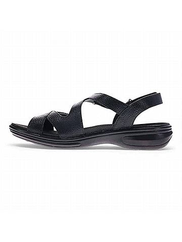 Revere Women's Nagoya Sandal in Black Pebble (view 2)