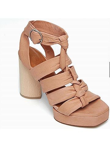 Coclico Women's April Insecto Platform Sandal in Fawn Newbucj Coclico (view 2)