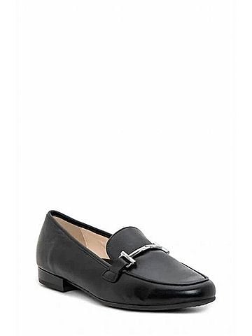 Ara Women's Kelowna Loafer in Black Leather (view 1)