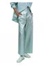 The Great. Solid Silver Sculpted Trouser in Silver Size 27 waist - photo 3