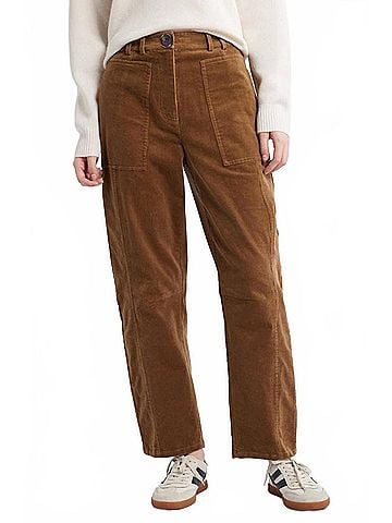 Rails Lunar Corduroy Straight-Leg Pants in Ginger (view 2)