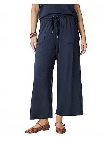 Splendid Jada Full Length Sweatpant in Navy (view 2)