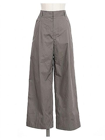 Susanne Bommer Women's Loose Trousers in Pale Olive (view 1)