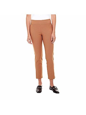 up! Pull-On Petal Ankle Trouser Pant in Chipmunk (view 2)